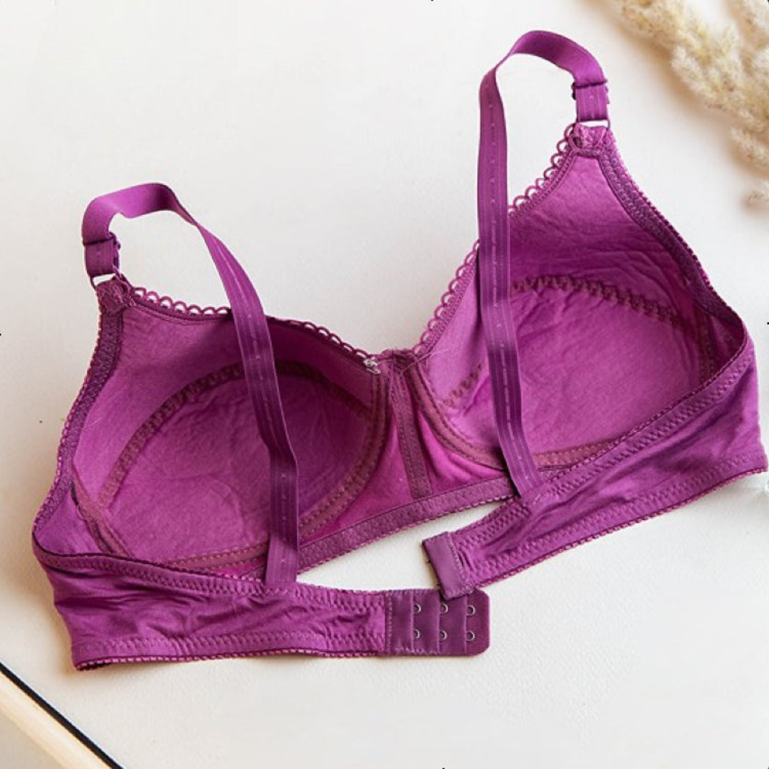 Soft Padding Wireless Nylon Bra