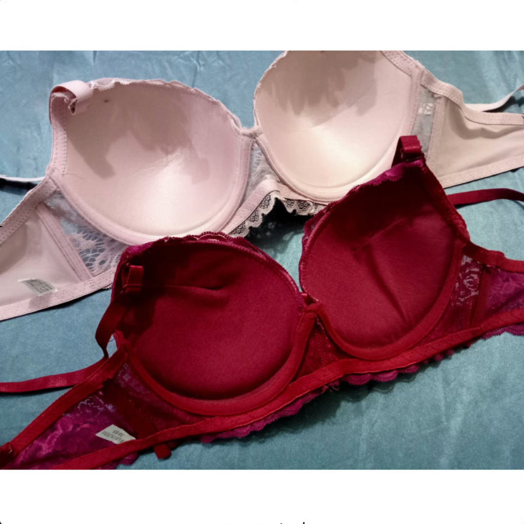 Pack Of 2 Lace Padded Bra