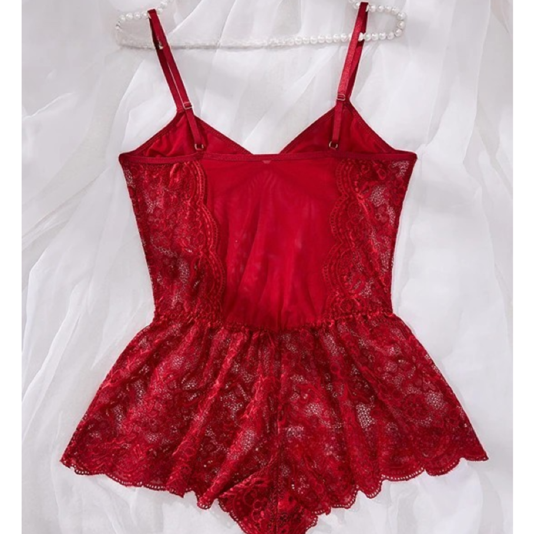 Sexy Sheer Lace Sleepwear