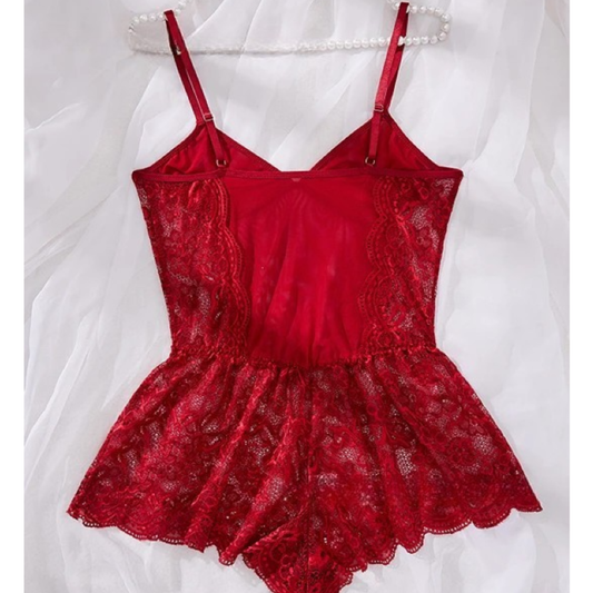 Sexy Sheer Lace Sleepwear