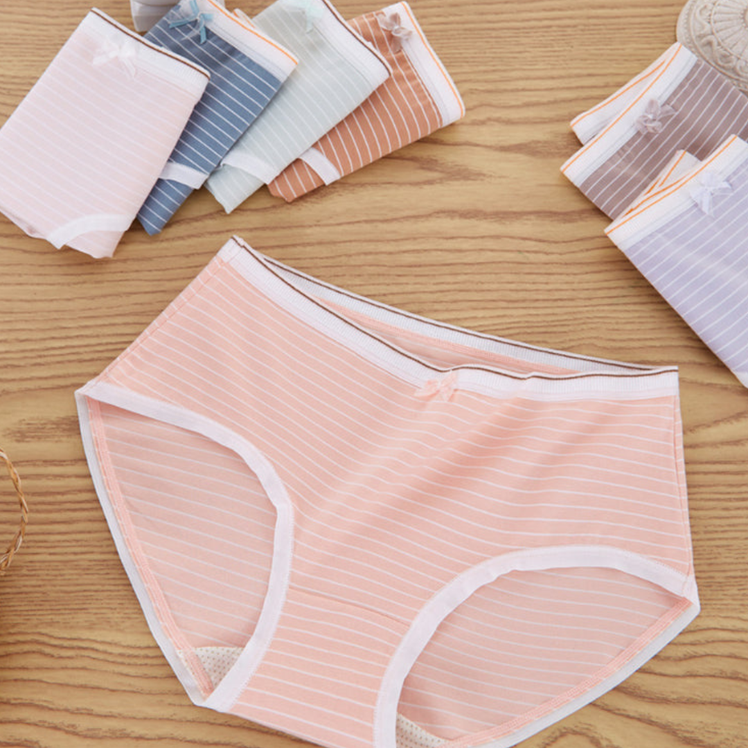 Pack of 2 Breif Ladies Mid Waist Panties