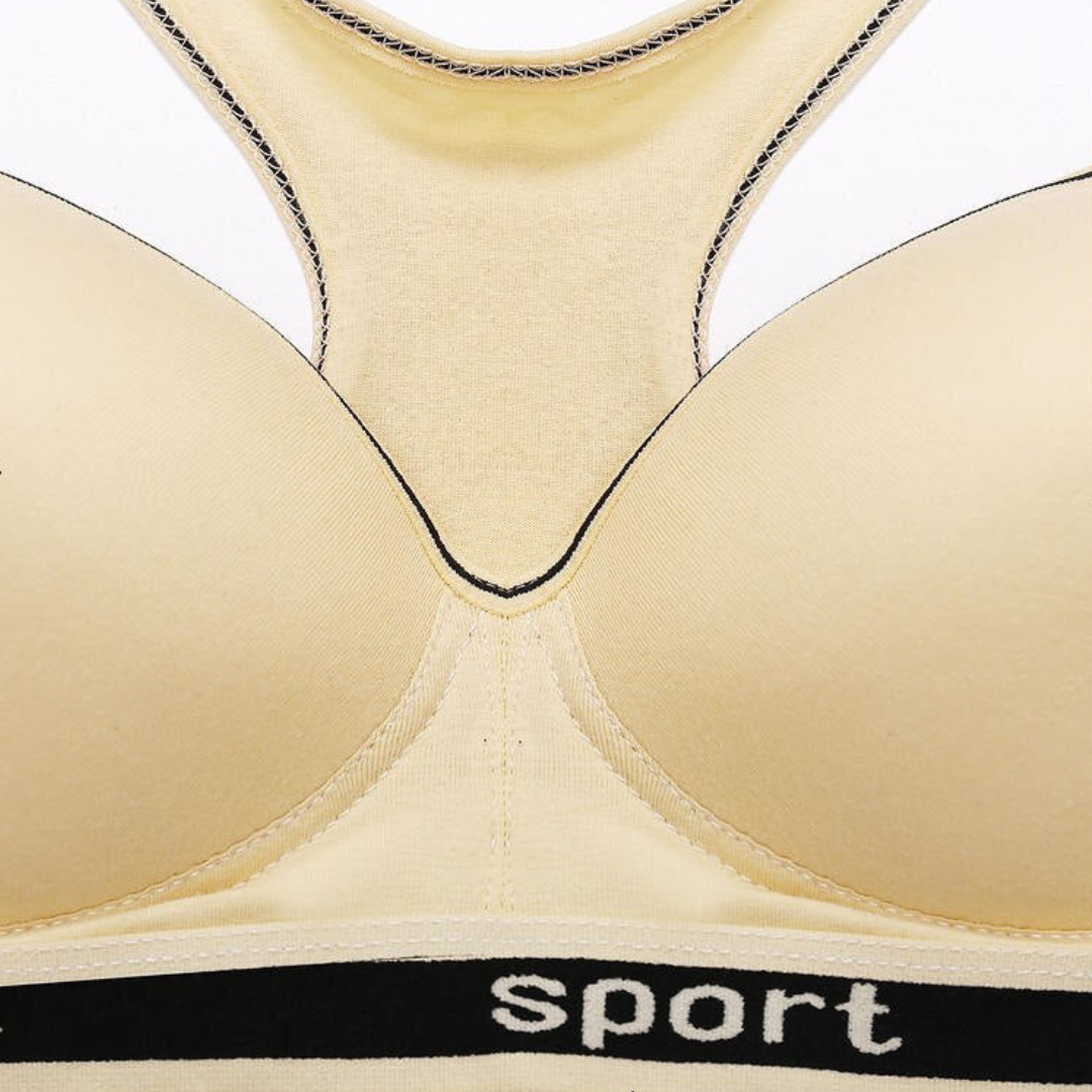 Ladies Seamless Wireless Sports Bra for Workout