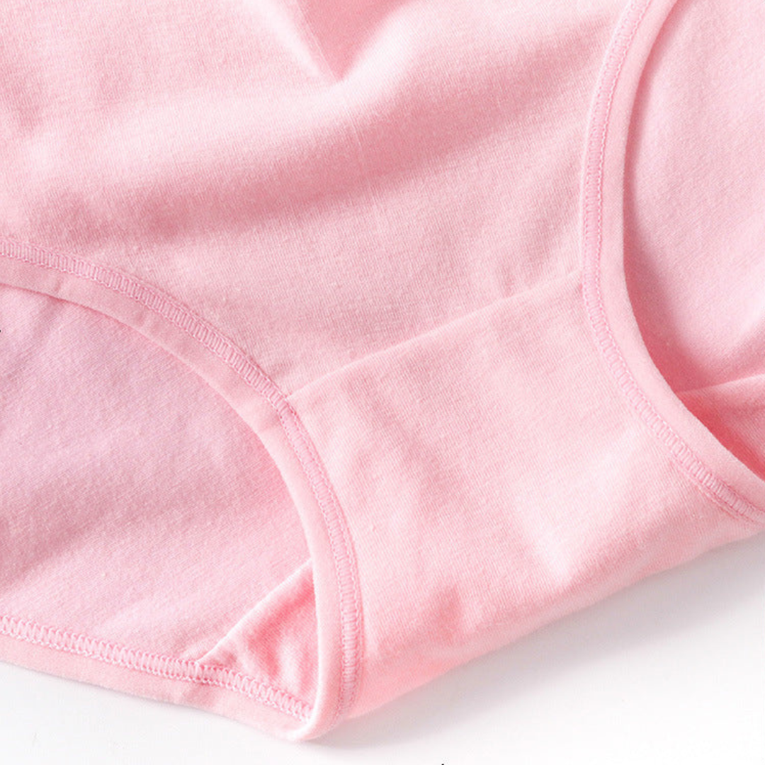 Pack of 2 Soft Cotton High Waist Panties