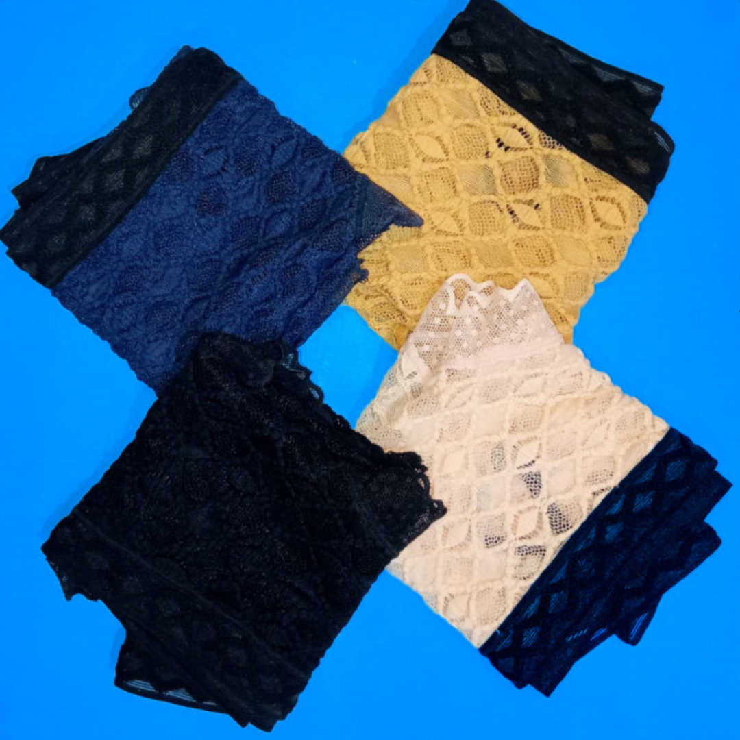 Pack of 2 Full Net See through Panties