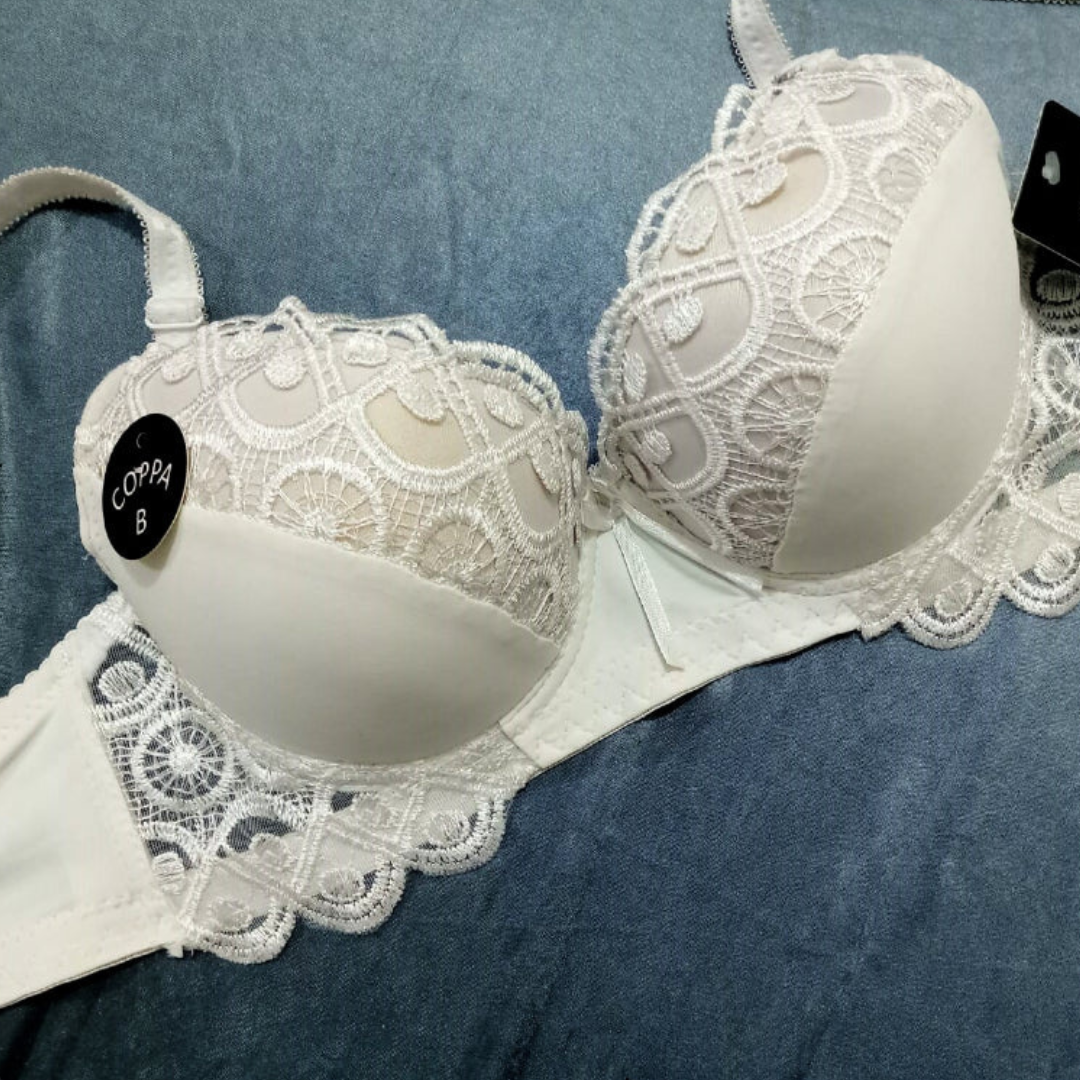 Pack Of 2 Trim Lace Padded Bra