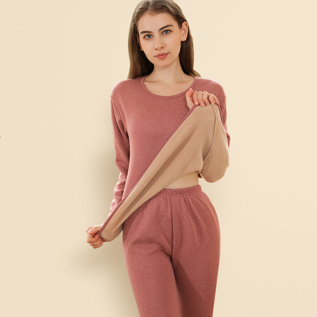 Ultra-SoftThermal Warm Fleece Pajama Suit