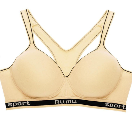 Ladies Seamless Wireless Sports Bra for Workout
