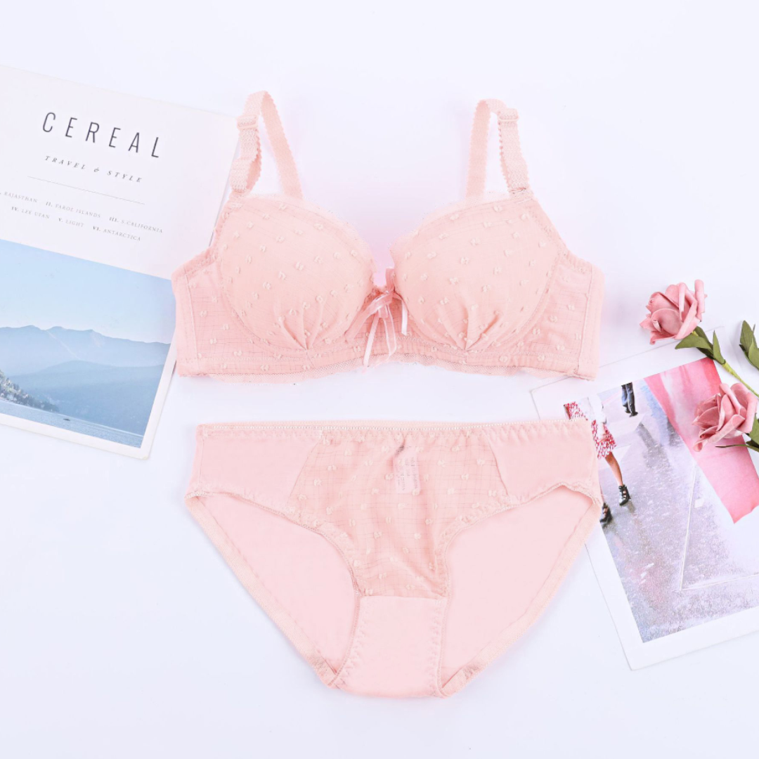 Double Padded Push Up Bra With Panty