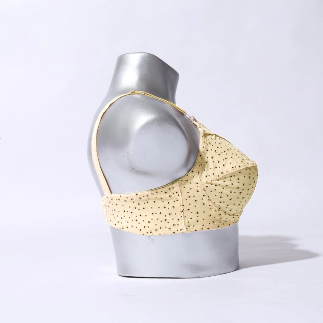 Women Comfortable Cotton Printed Bra