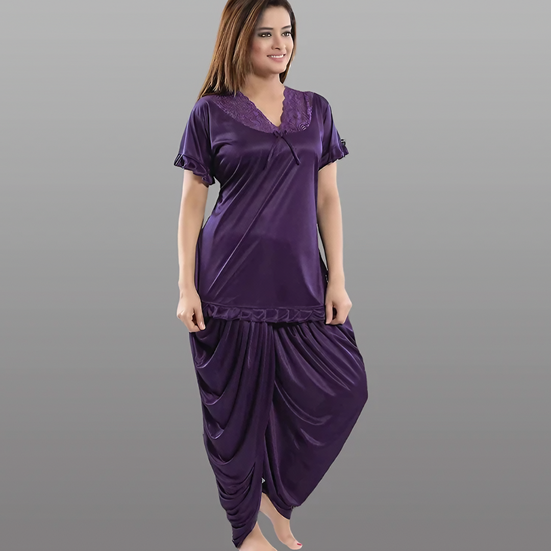 Patiala Style Comfy Pajama Set