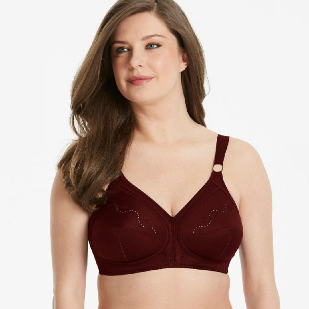 Ladies Full Coverage Comfortable Cotton Non-Padded Wireless Bra