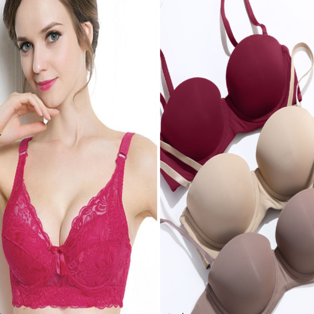 Pack Of 2 Thin Padded Bras