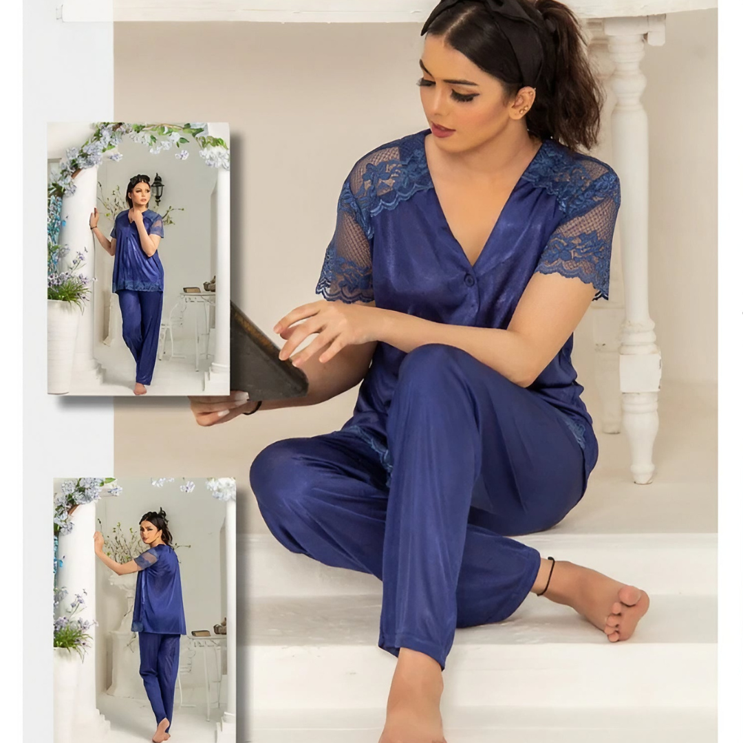 Comfy Silky Pajama & Top Set