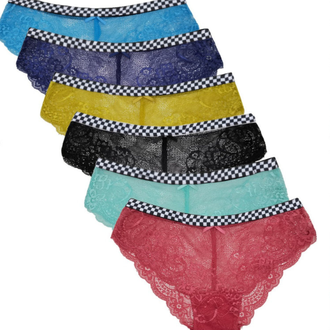 Pack of 3 Full Lace Thong panties