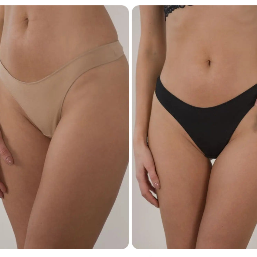 Pack of 2 Thong Soft Cotton Panties