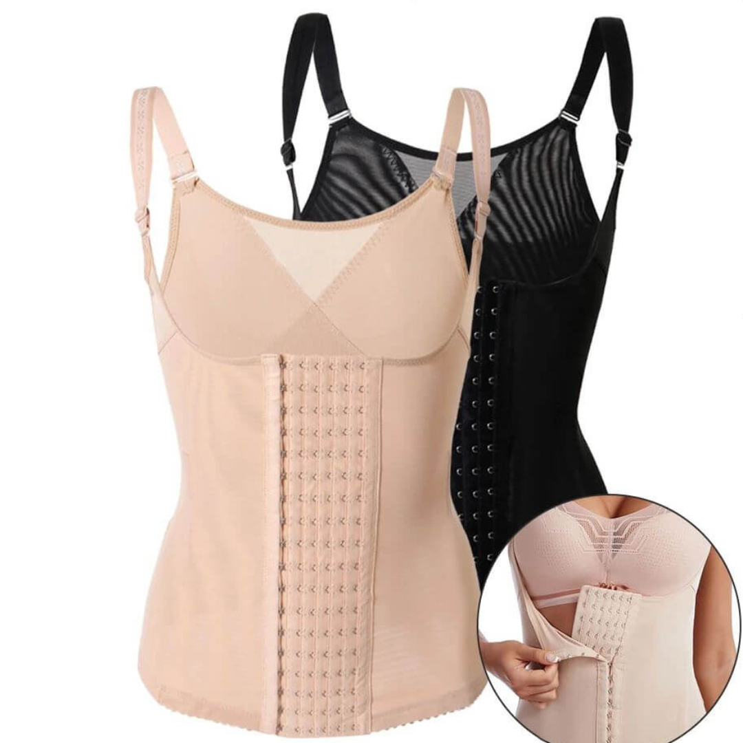 Adjustable Straps Front Hook Tummy Slimming Shape wear