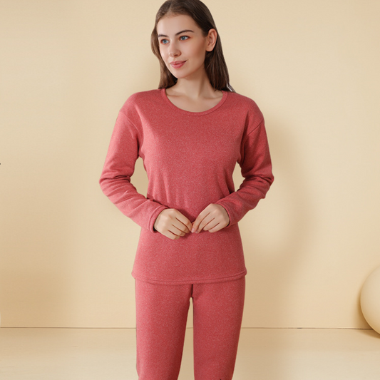 Ultra-SoftThermal Warm Fleece Pajama Suit