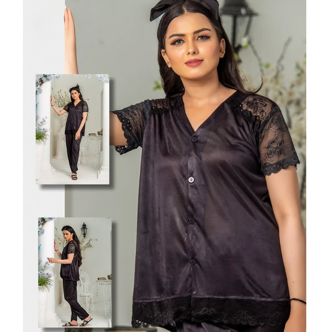 Comfy Silky Pajama & Top Set