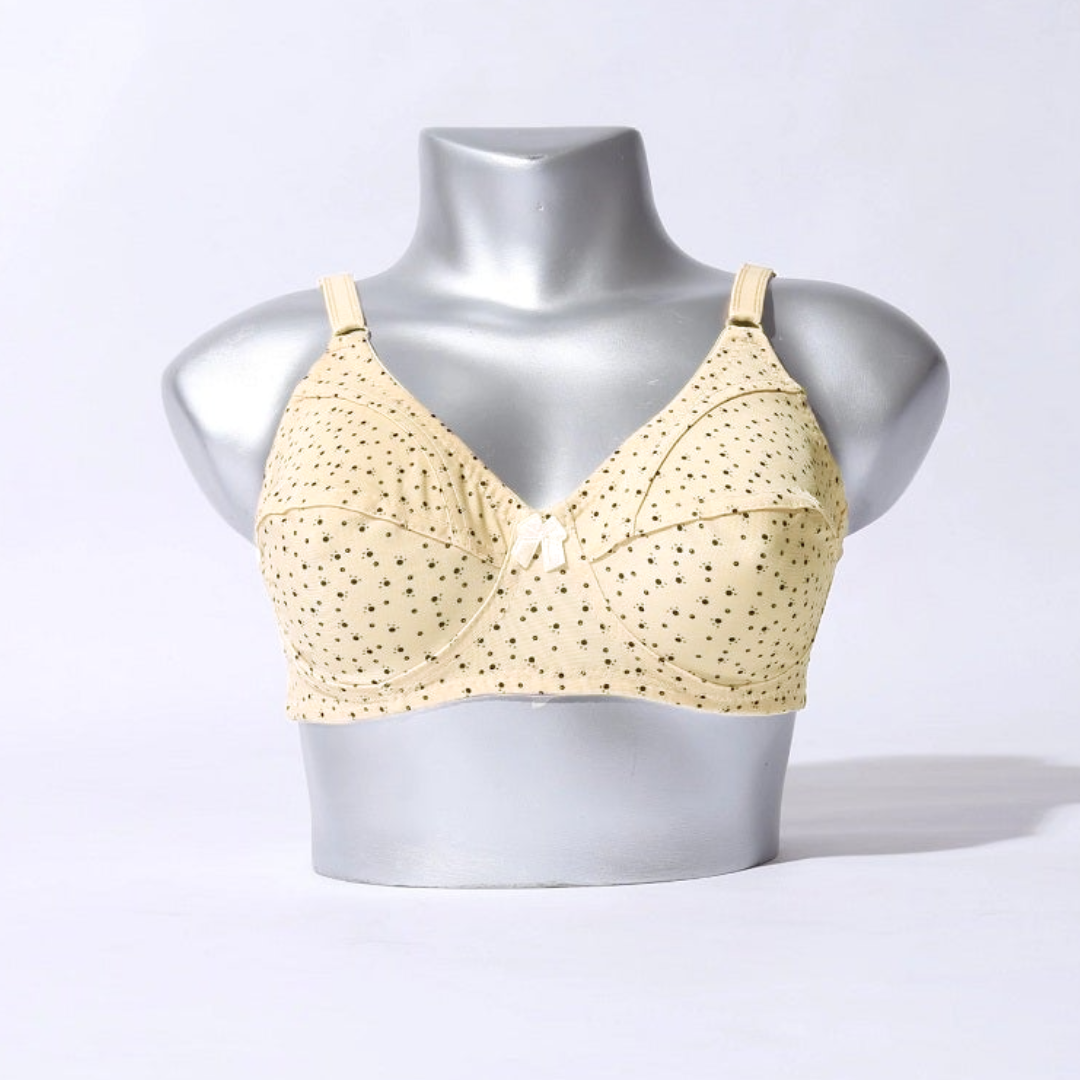 Women Comfortable Cotton Printed Bra
