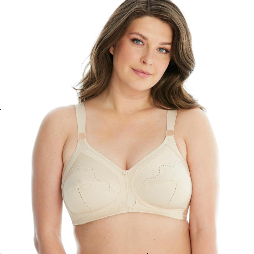 Ladies Full Coverage Comfortable Cotton Non-Padded Wireless Bra