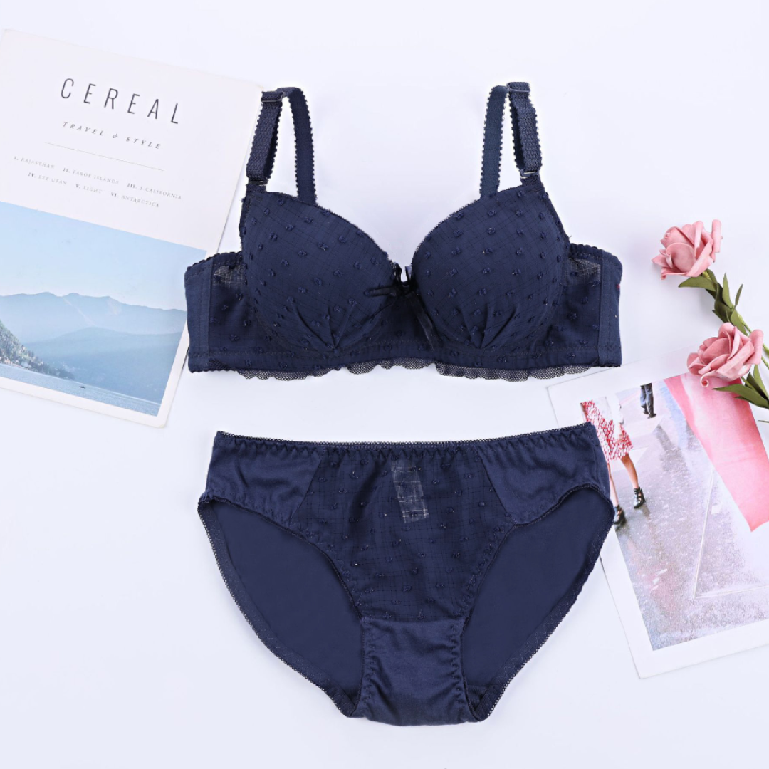Double Padded Push Up Bra With Panty