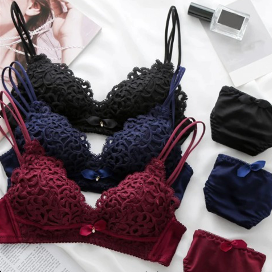 Romantic Lace Lingerie Set for Women