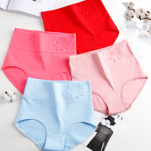 Pack Of Women's High Soft Waist Underwear Panties