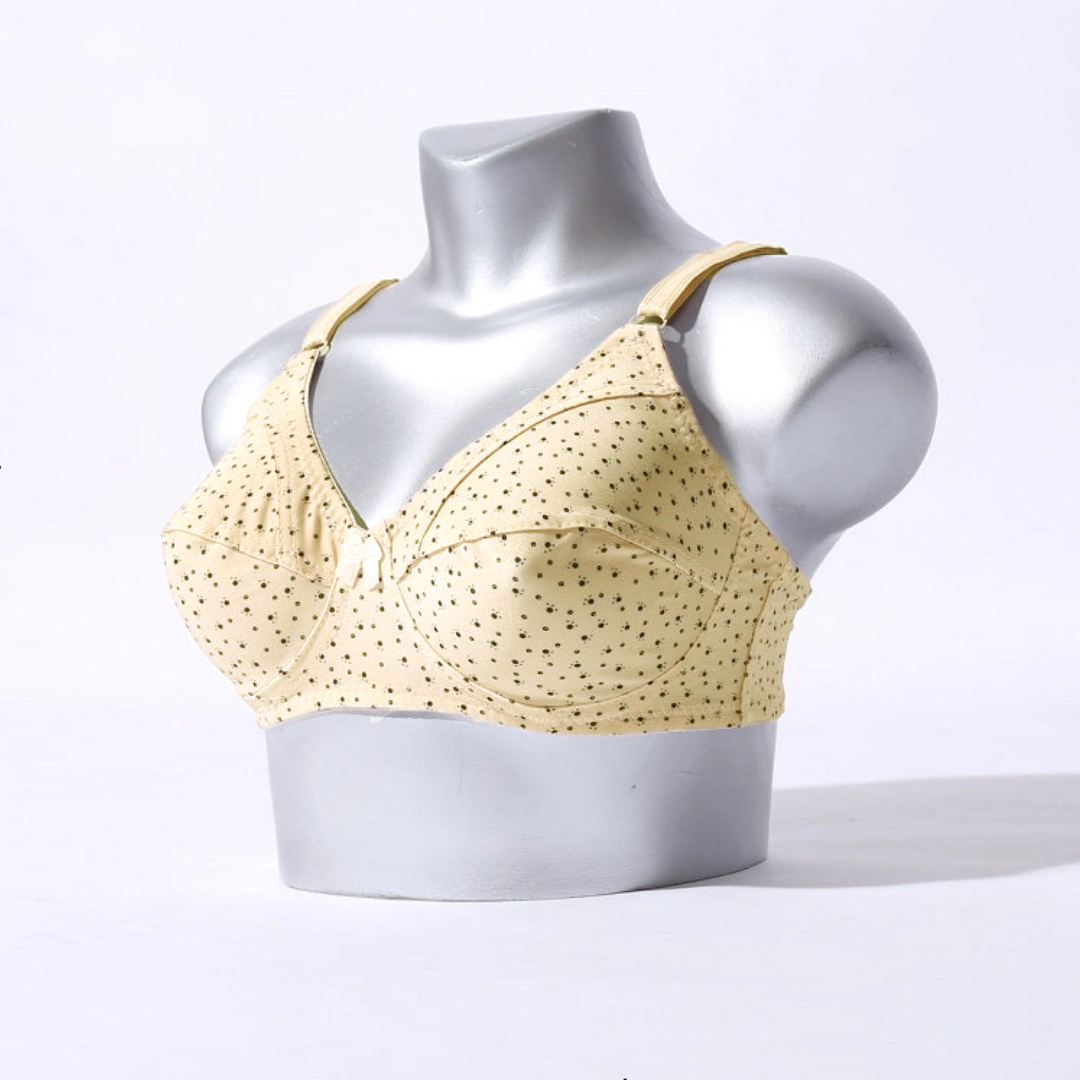 Women Comfortable Cotton Printed Bra