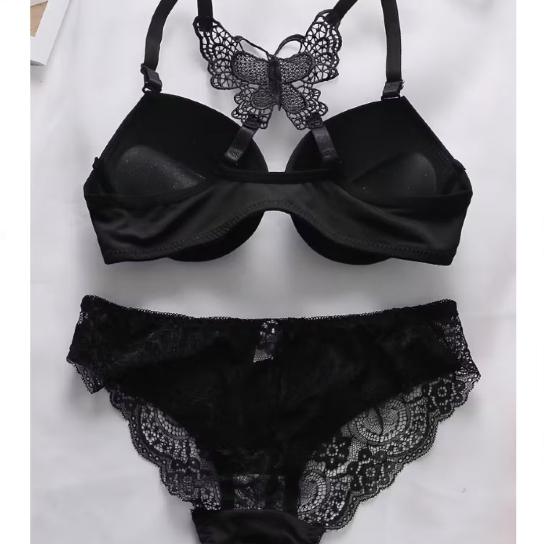 Push-up Front Open Butterfly Back Set