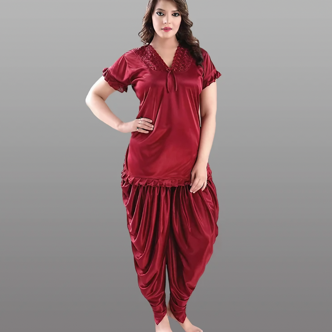 Patiala Style Comfy Pajama Set