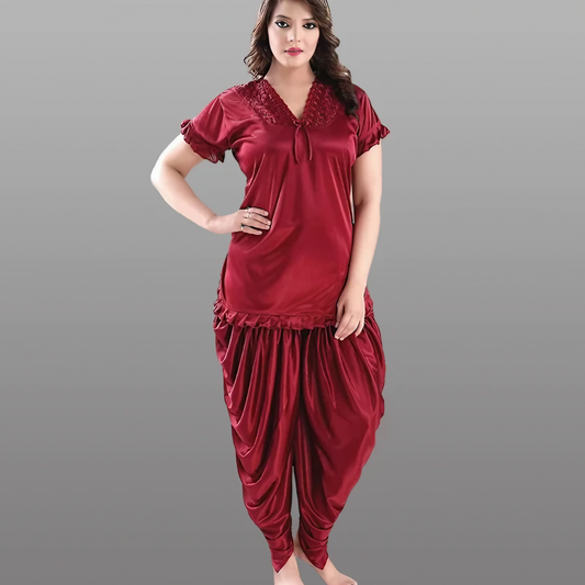 Patiala Style Comfy Pajama Set