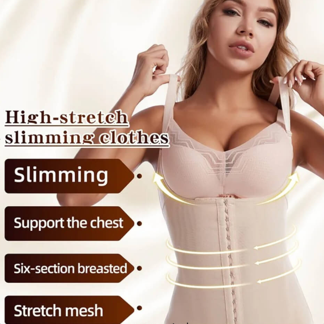 Adjustable Straps Front Hook Tummy Slimming Shape wear