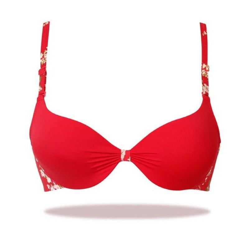 Soft Plain Padded Knot Bra