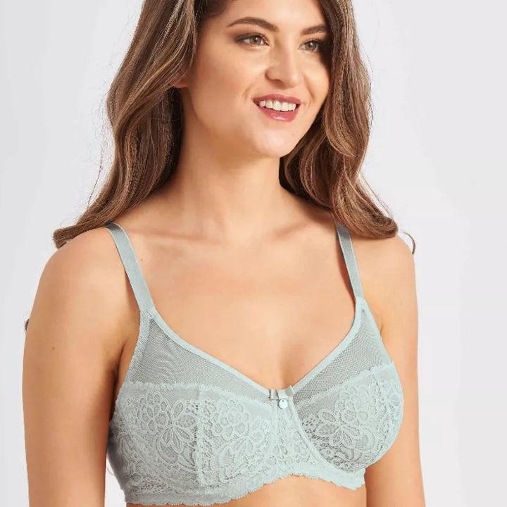Lace Trimed Thin Padded Bra