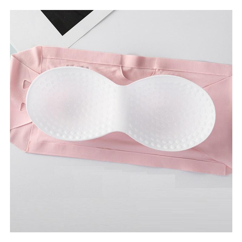 Ladies Thin Padded Soft Nylon Strapless Bra