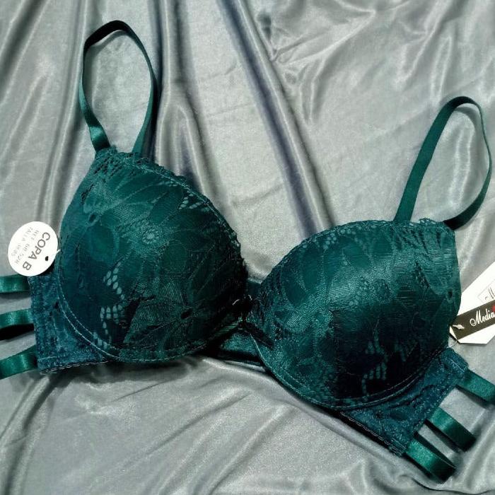 Gorgeous Allure Lace Trim Push-Up Bra