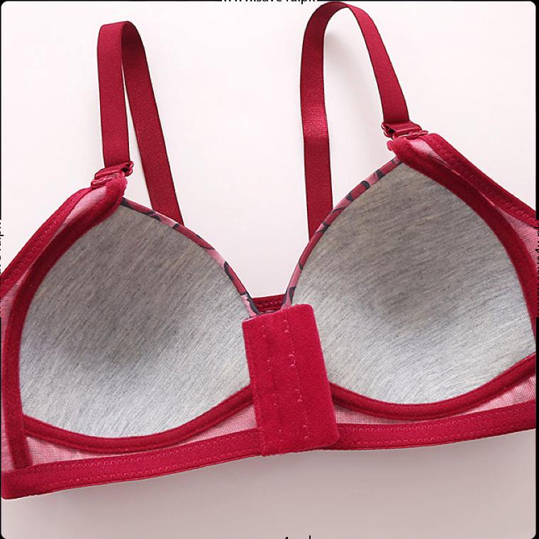 Cheeta Printed Front Open Padded Bra