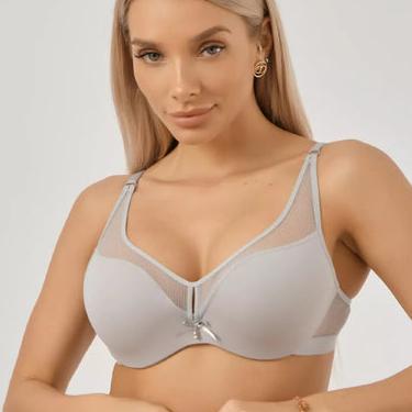 Soft Nylon Thin Padded Wired Bra