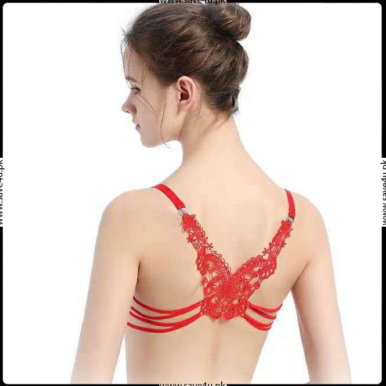 Front Closure Push Up Bra with Underwire