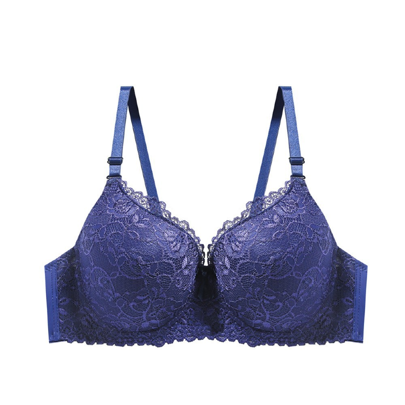 Exquisite Floral Lace Push Up Wired Bra