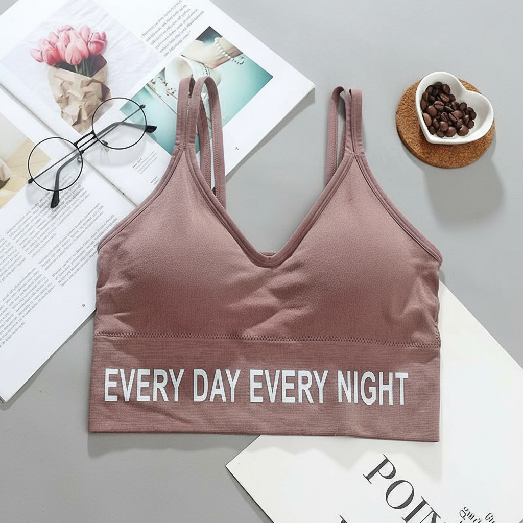Wireless Everyday Cotton Bra with Soft Pads