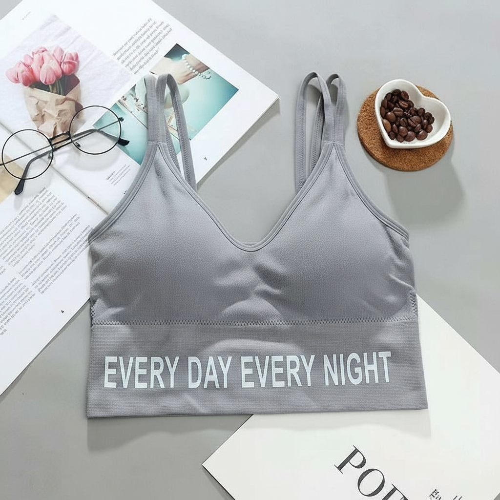Wireless Everyday Cotton Bra with Soft Pads
