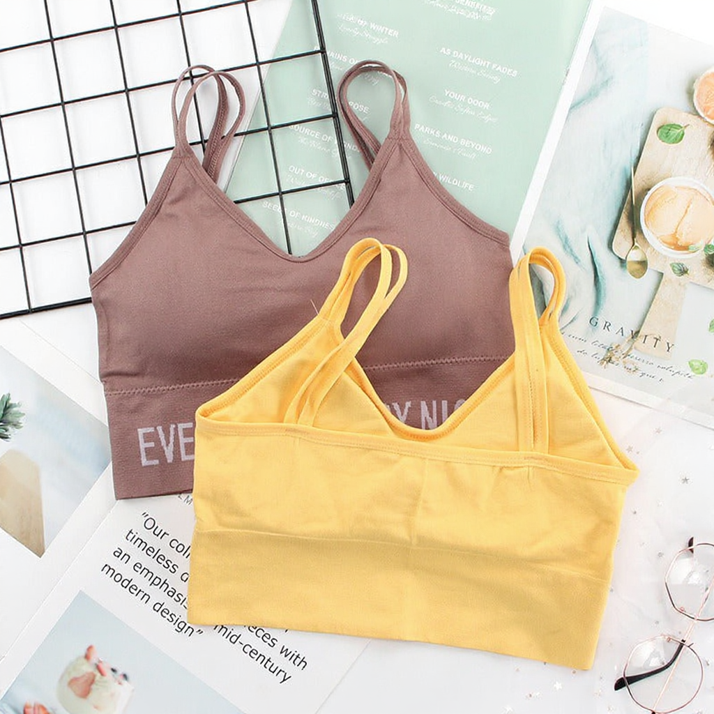 Wireless Everyday Cotton Bra with Soft Pads