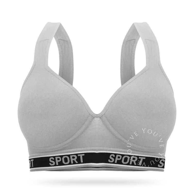 Ladies Seamless Wireless Sports Bra for Workout