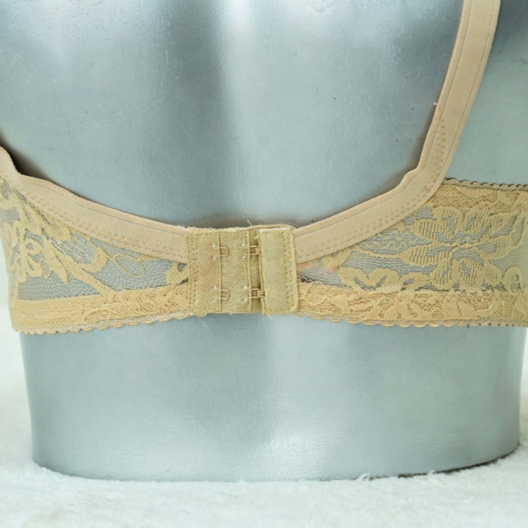 Net See through Non Wired Bra