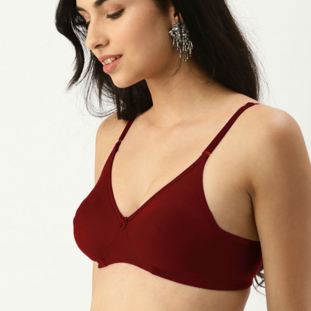 Ladies Comfy Wireless Non-Padded Bra