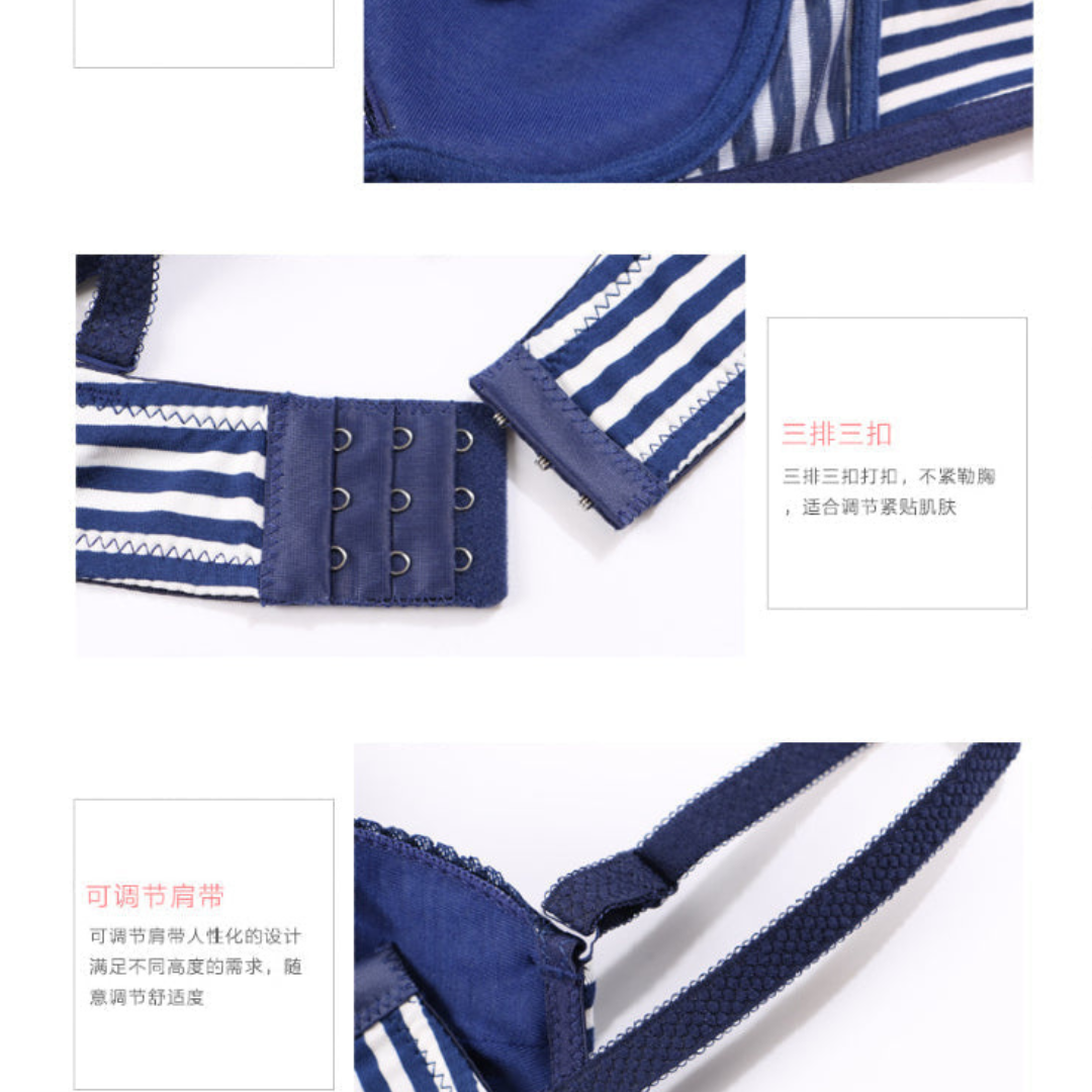 Ladies Seamless Padded Underwire Beautiful Bra Set