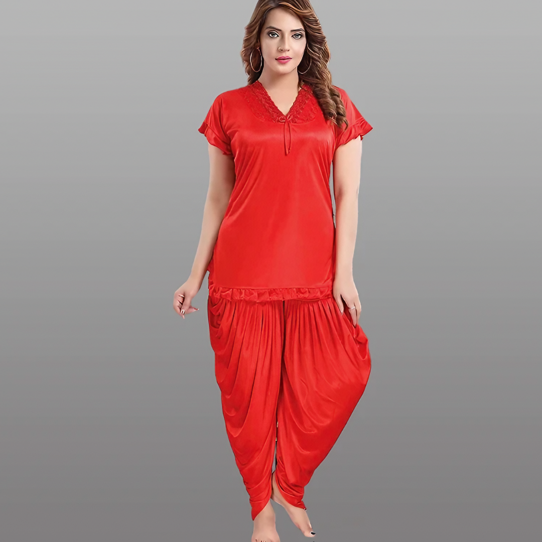 Patiala Style Comfy Pajama Set
