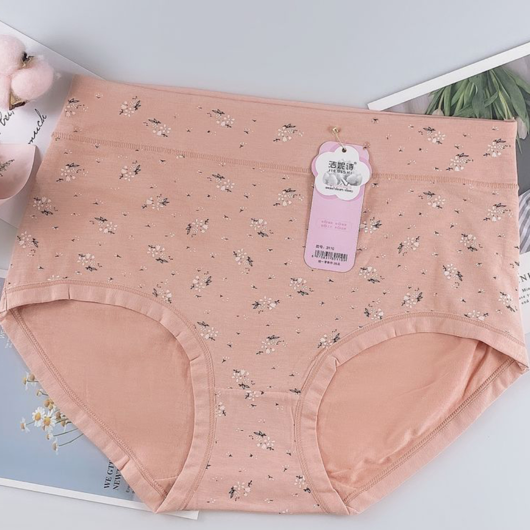 Pack of 2 Jersy Printed High Waist Underwear