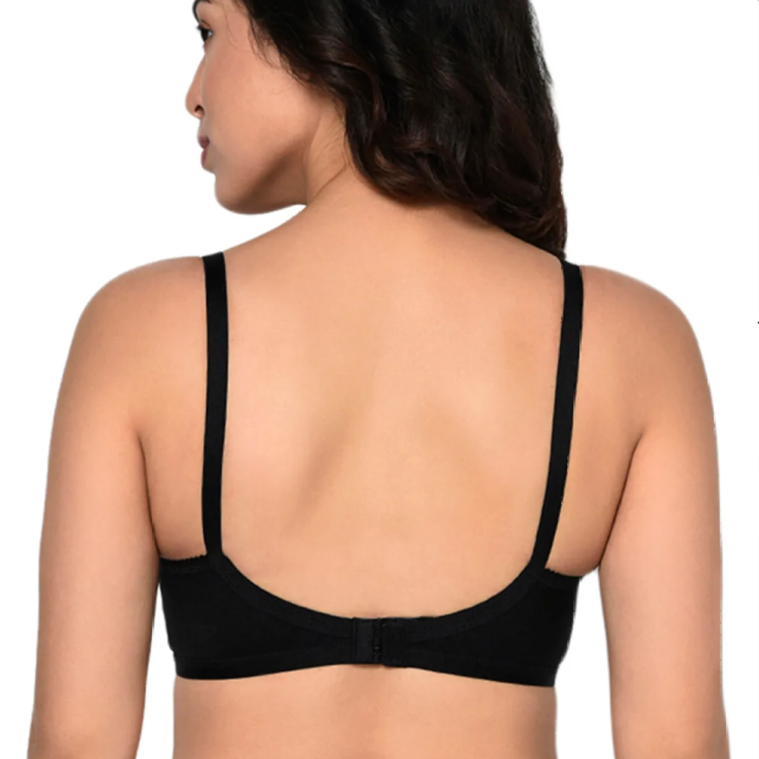 Seamless Non Wired Cotton Bra For Women (Stiff Bra)
